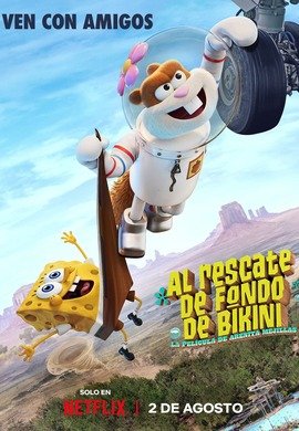 Al rescate de Fondo de Bikini: La película de Arenita Mejillas